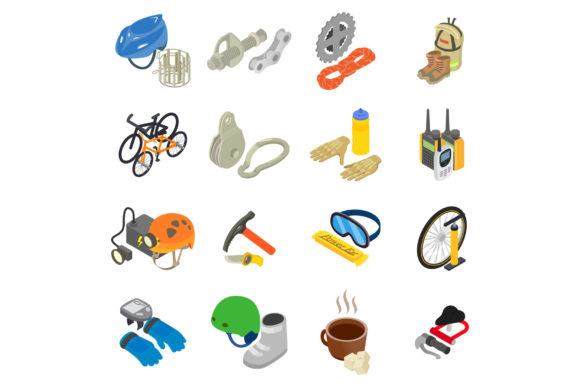 Download Mountain Travel Icons Set - Premium Resources