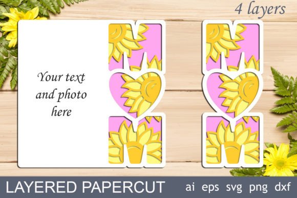 Download Mothers Day 3d Card Svg, Mom Papercut - Premium Resources